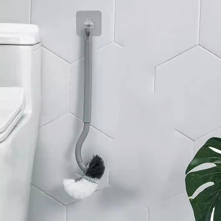 Long Handle Toilet Brush Japanese-style Elbow Household Non-dead Angle Toilet Cleaning Brush suit Toilet Cleaning Toilet Toilet Brush
