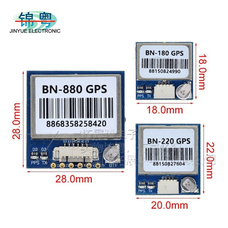 Gps Module Bn-220/180 Bn-880Q Beidou Gps Positioning with Compass Fixed Wing Flying Machine
