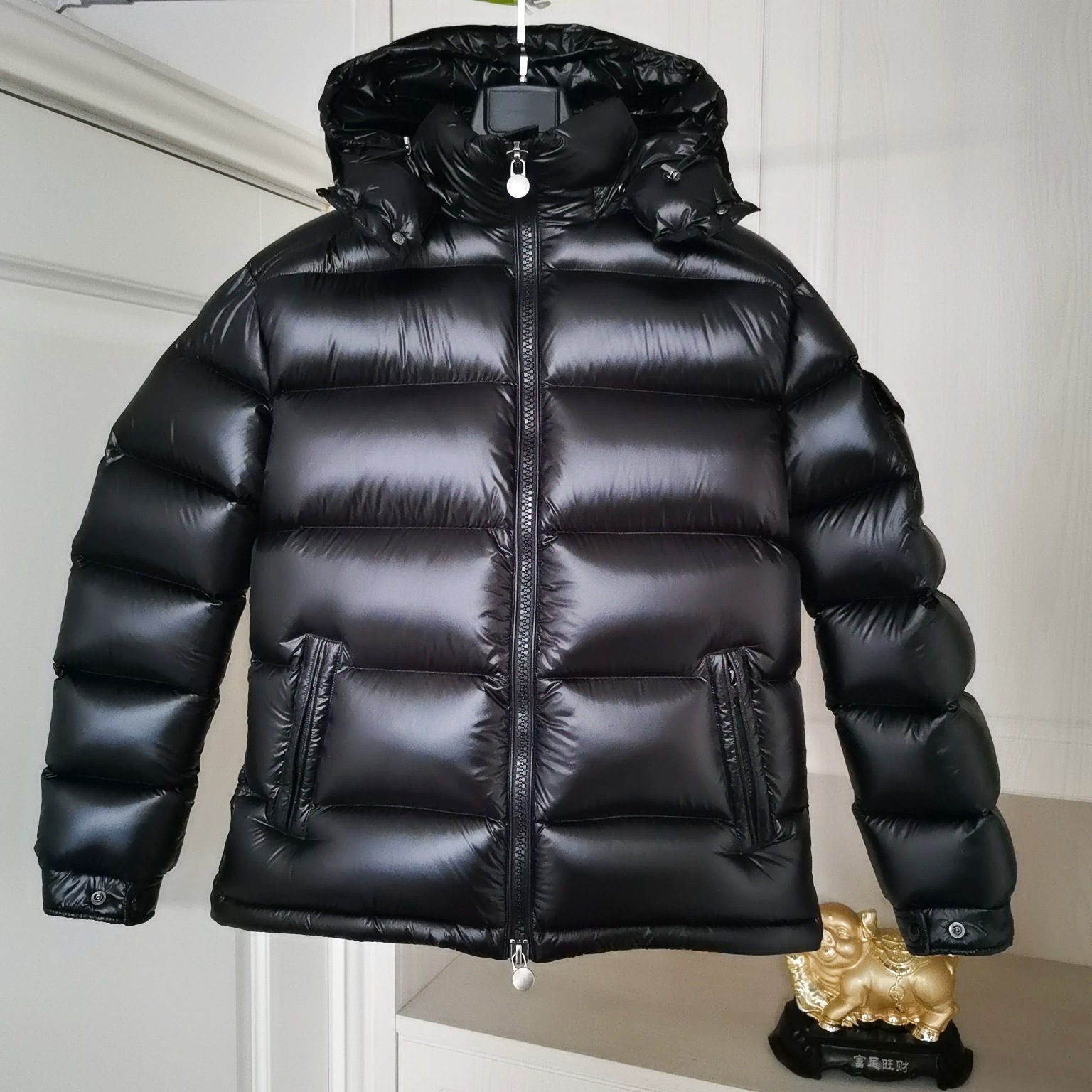 Простая куртка для мужчин M Mengjia, стиль для пары, черная куртка из пуха