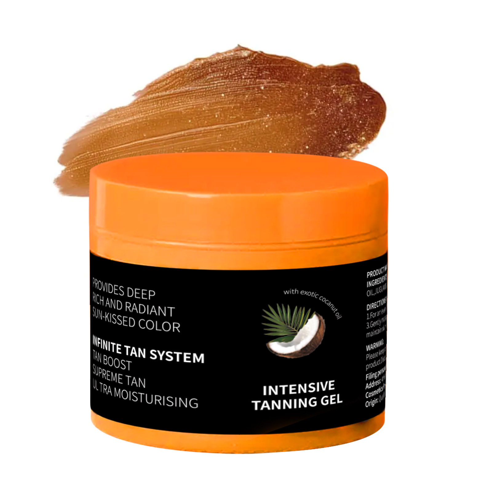 Cross-Border Popular Powerful Tanning Gel Tanning Cream to Help Sunburn Bronze Hydrating Moisturizing Repair Skin Tone and Darkening Gel