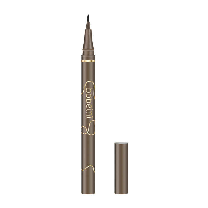 Berbeini slim eyeliner waterproof sweat-proof durable non-blooming novice brown eyeliner pen wholesale