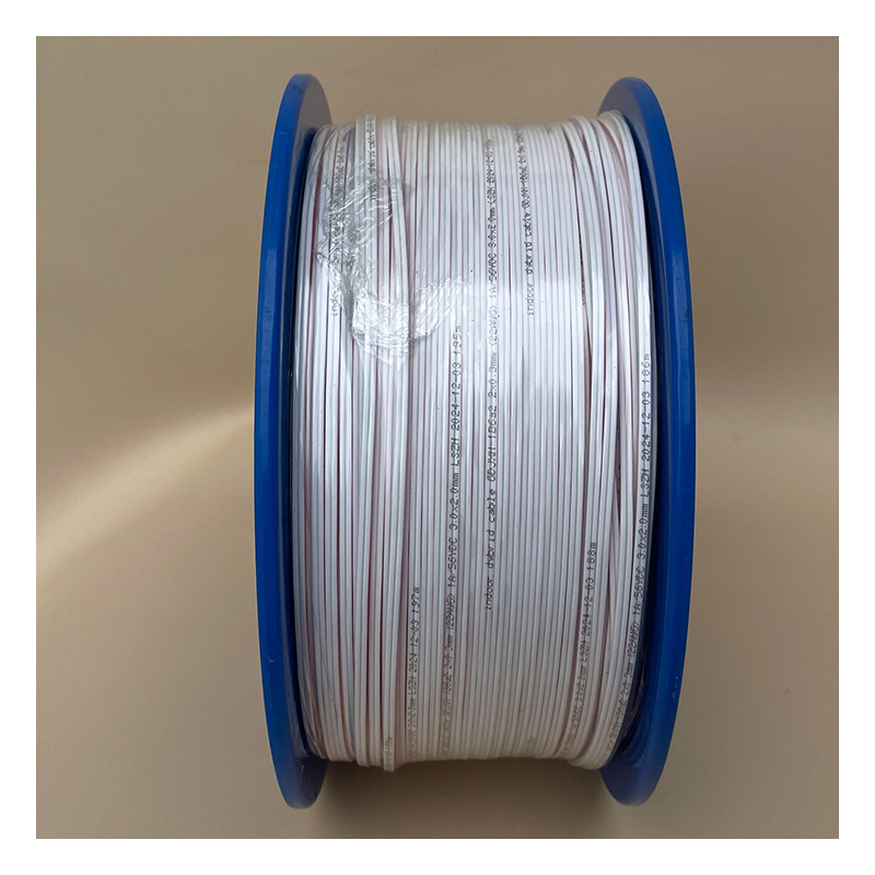 Fttr Indoor Optical Fiber Composite Cable Size 2.0*3.0mm Pof Optical Fiber Integrated Composite Cable 200m Loops