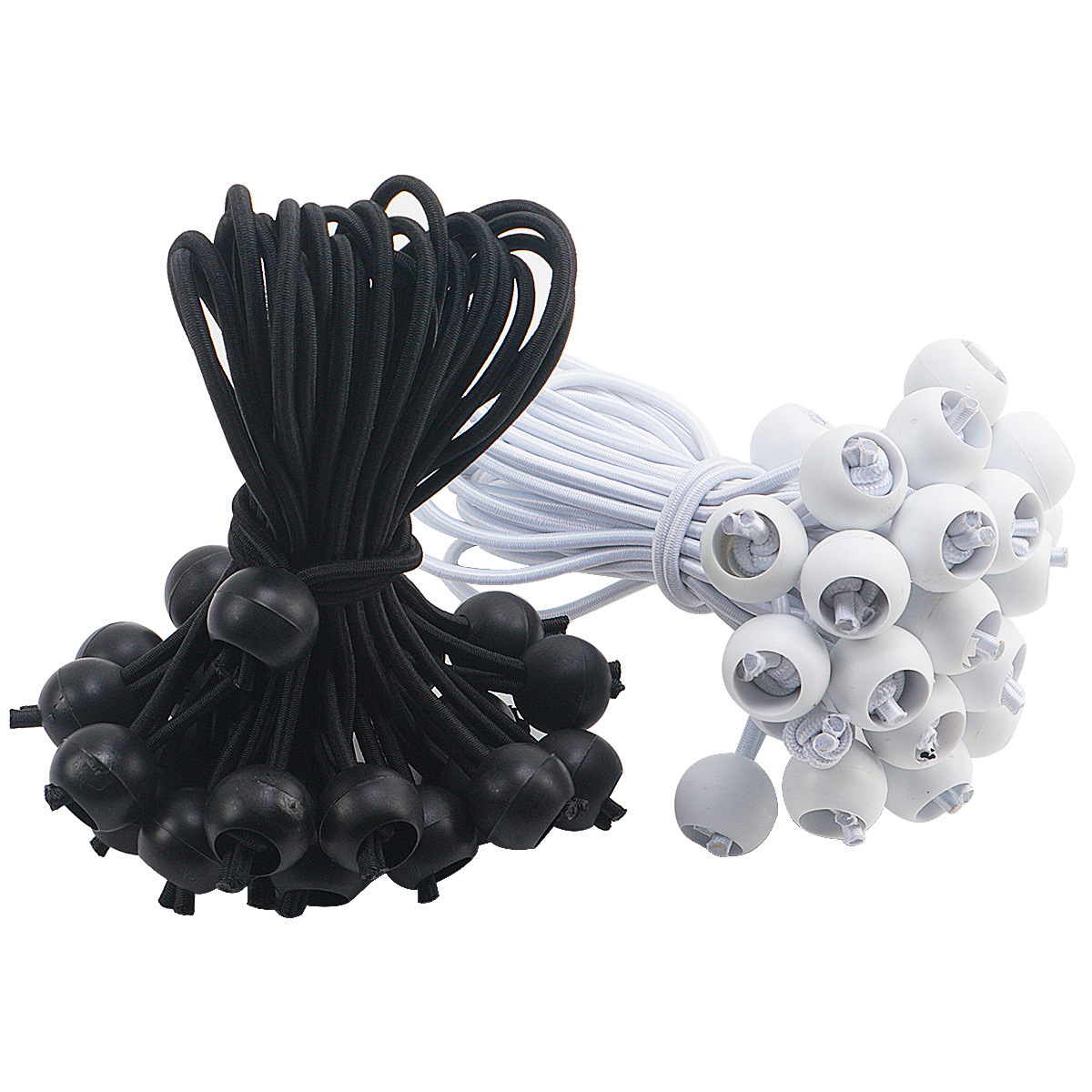 Outdoor camping canopy tent fixed storage elastic rope plastic ball elastic rope strapping storage elastic ball rope
