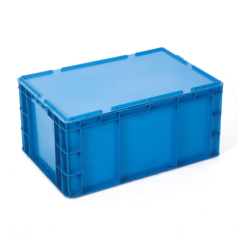 Plastic Box Gray Box Eu Logistics Box Reinforced Bottom Plastic Box Automotive Industry Professional Plastic Box Durable Parts