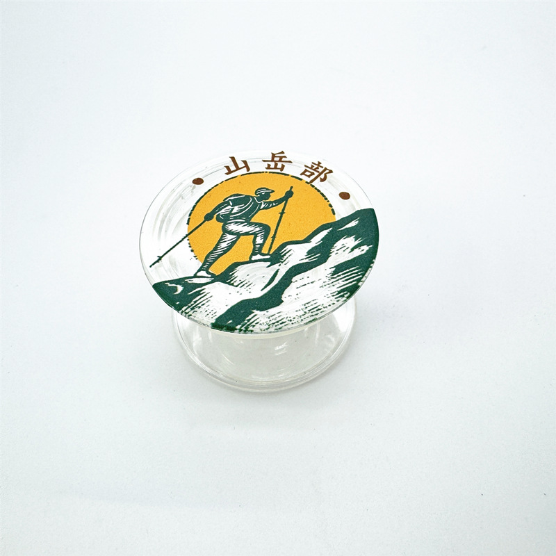 Transparent Airbag Holder Mobile Phone Accessories Transparent Airbag Holder Material Telescopic Folding Lazy Flat Mobile Phone Holder