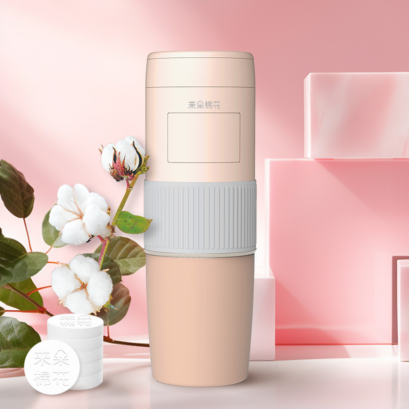 Lair Cotton Instant Heated Towel Machine 100% Plant Fiber Portable Compressed Towel Household Automatic Soft Towel Machine