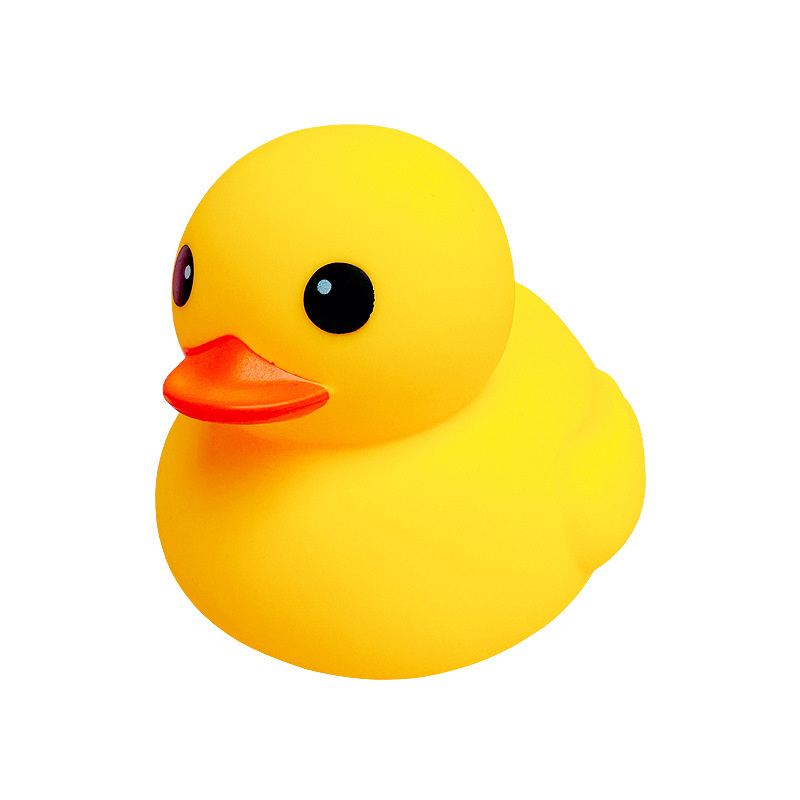 No. 8 Little Yellow Duck Swimming Pool Duck Bathing and Playing Water Toy Hand-Made Lemon Tea Milk Tea Shop Colorful Expression Transparent Duck