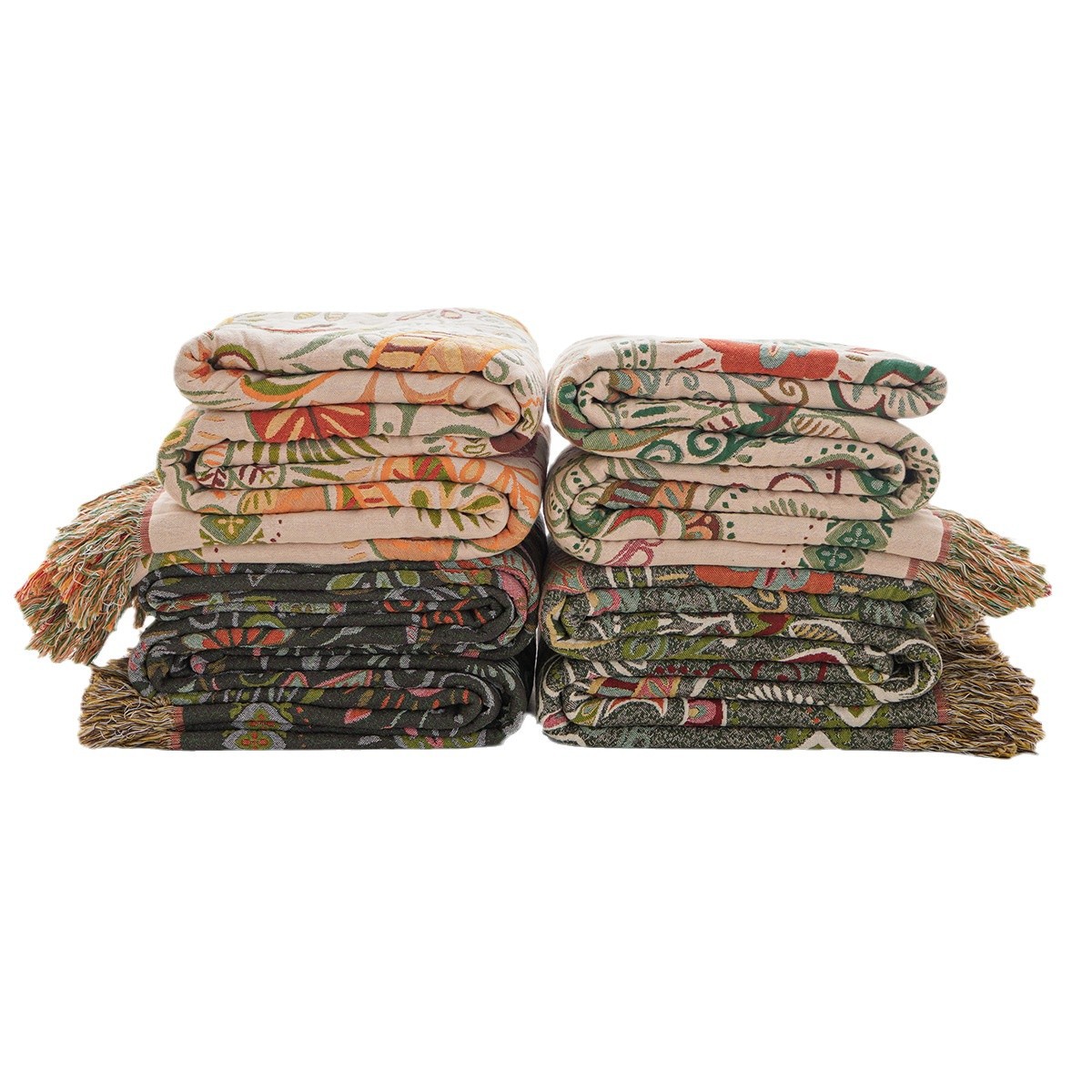 New High-end Thickened Cotton Gauze Towel Blanket Nap Single Double Bed Cover Multifunctional Gauze Blanket