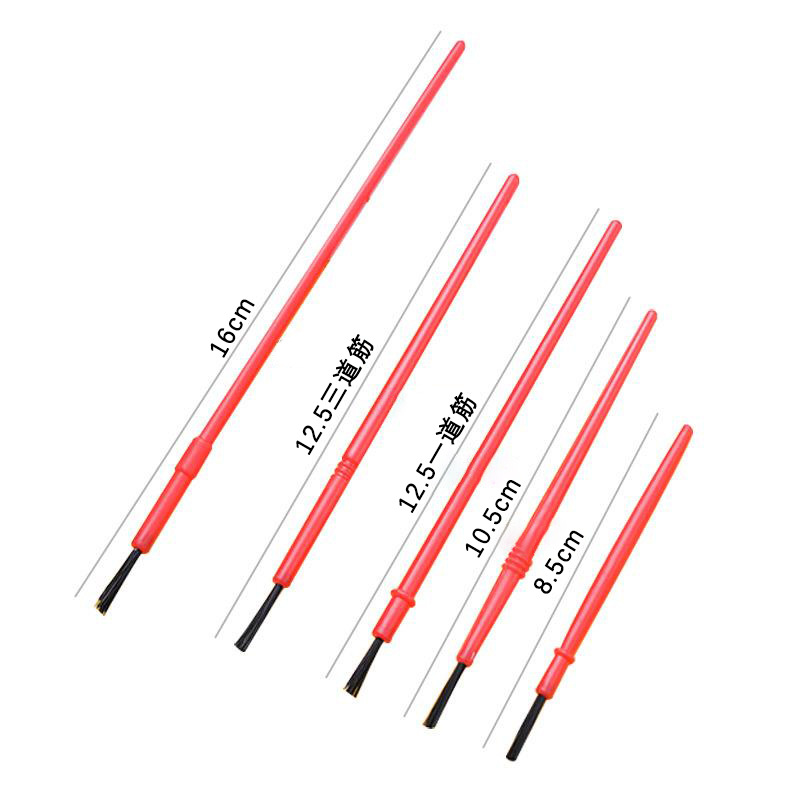 Oil painting brush plastic brush Gouxie pen diy children's painting brush brush small brush planting brush