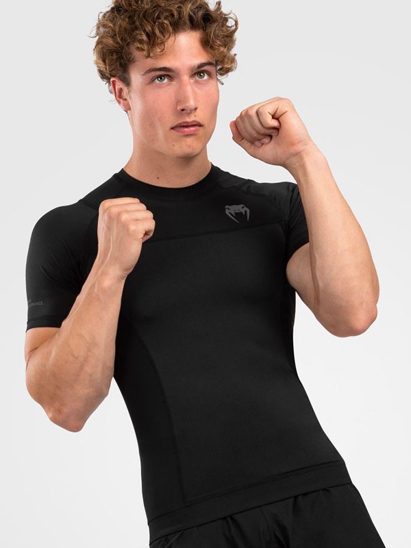 Cross-border New Long-sleeved T-shirt Men's Elastic Crewneck Sports Fitness Long-sleeved Men's Slim-fit Quick-drying Muscle Men's Tight Clothes