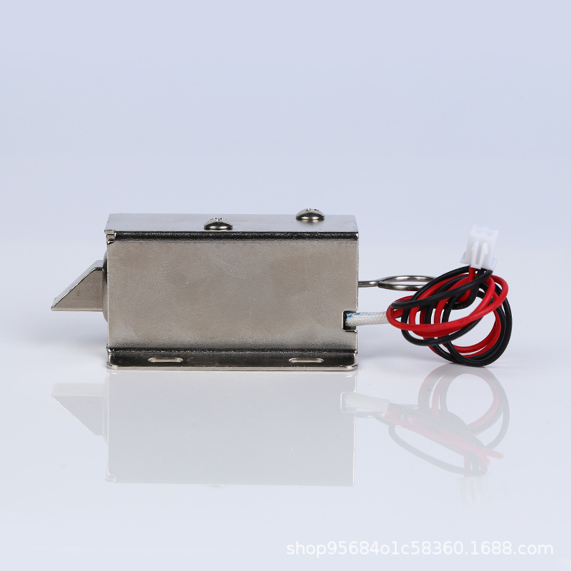 Factory Direct Sales Dc12Vdc24V Express Cabinet Locker File Cabinet Pull Ring Smart Lock Emergency Electromagnetic Lock