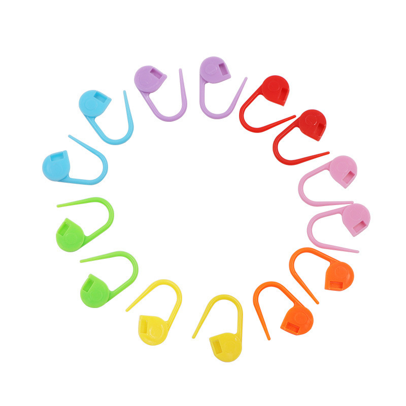Яркие маленькие булавки для вязания, маркеры для пряжи, DIY бумажные зажимы, пластиковые зажимы для позиционирования, стиль Ins