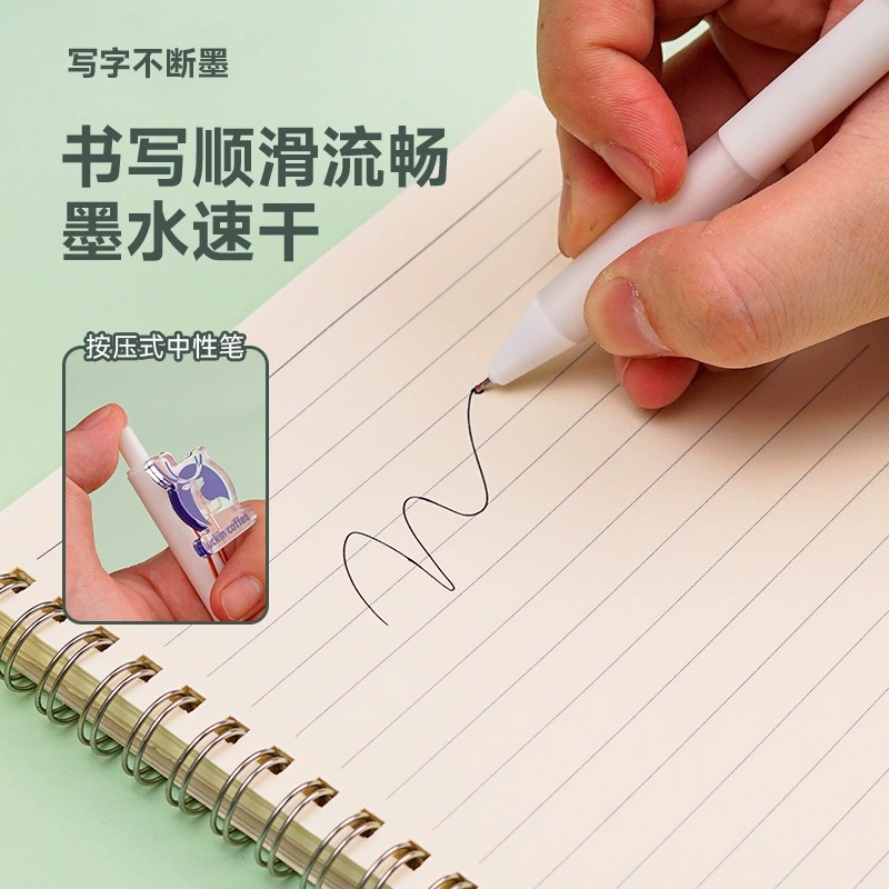 Acrylic cartoon patch pen press gel pen pvc soft glue patch high color value advertising pen logo