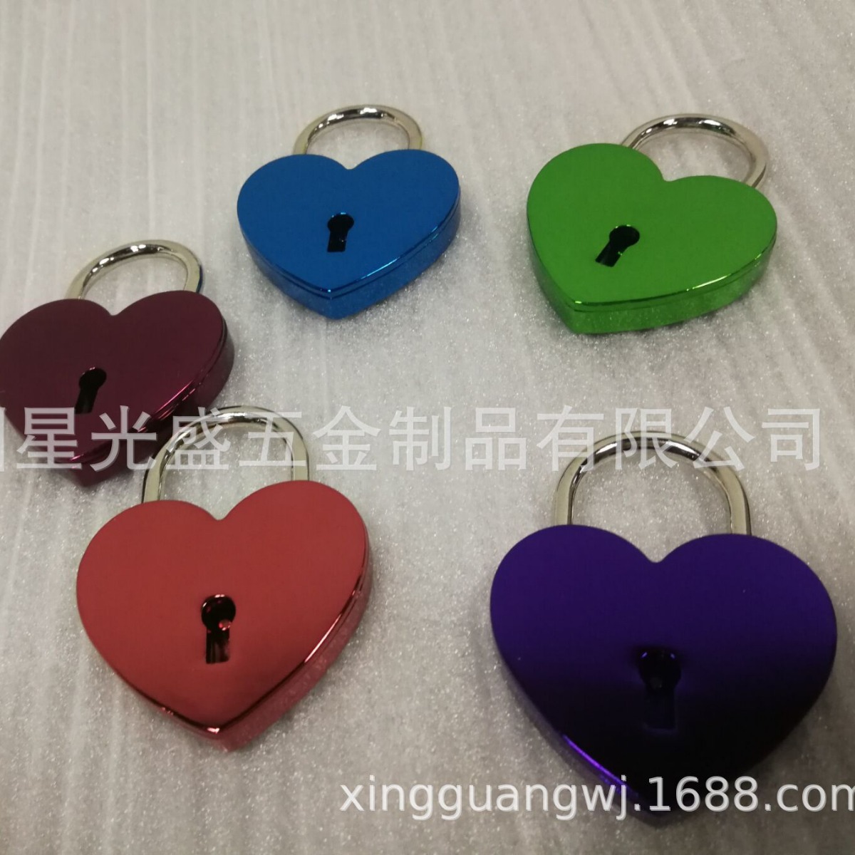 Цветной электропокрытый замок любовный замок концентрический замок из цинкового сплава аксессуары для багажа