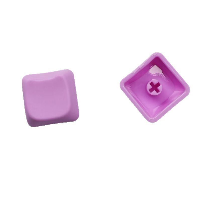 PBT material cat head Macaron multicolor mx cross chrysanthemum surface frosted back glossy personality non-engraved keycap