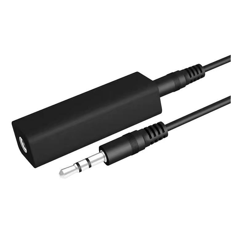 3.5mm audio common ground noise isolator car audio speaker filter current sound elimination variable voltage noise reduction