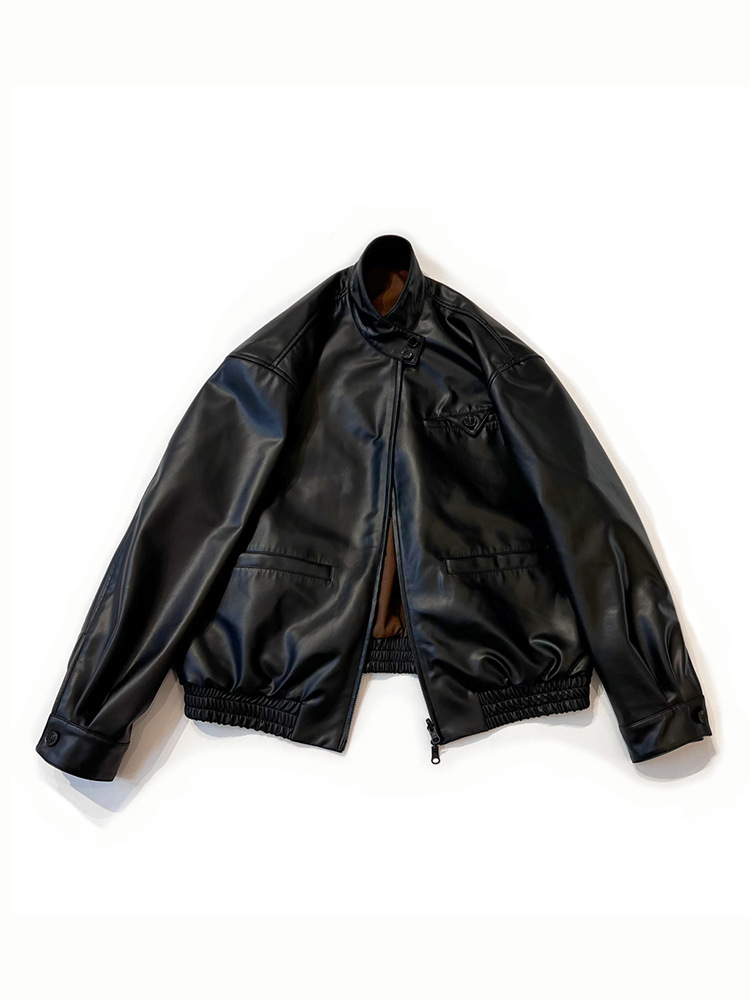 Кожаная куртка весна и осень новая двусторонняя повседневная свободная овечья куртка короткая