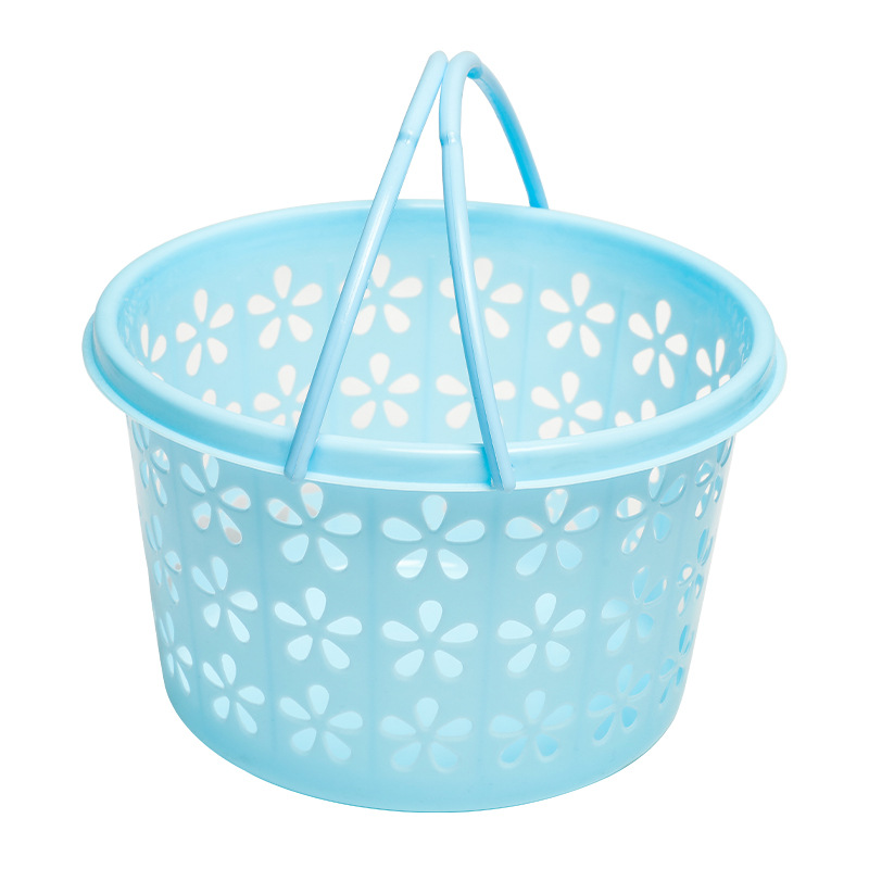 small size Hollow Plastic Portable Storage Basket Orchard Fruit Picking Basket Colorful Bayberry Basket Strawberry Basket Cherry Basket