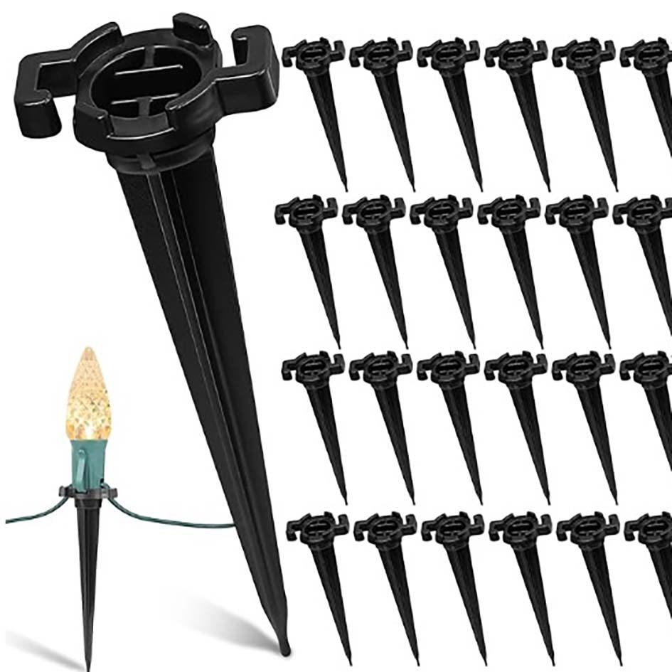 Гирлянда с рождественскими огнями, клипсы для огней, штекер C9, штекер C7, аксессуары для рождественских огней