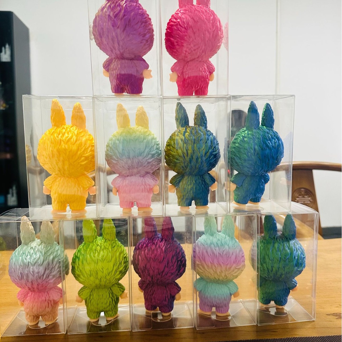 [Kudge] 3D Printed Popular Labubu Labubu Hand Model, Exquisite Crafts Ornaments, Multi-Color