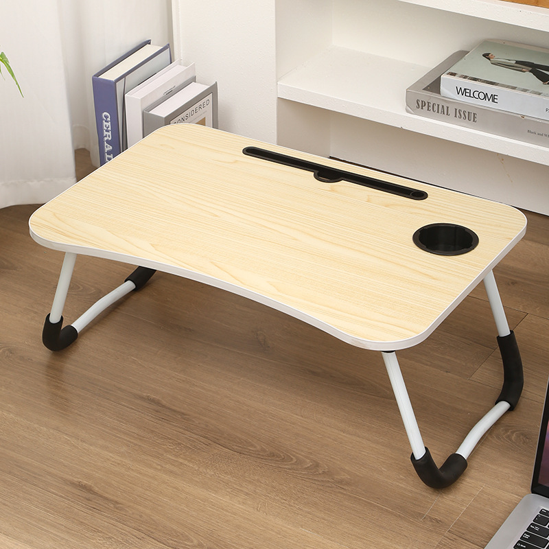 in stock Wholesale Bed Folding Table Bay Window Computer Desk Simple Home Dormitory Lazy Desk Student Writing Desk