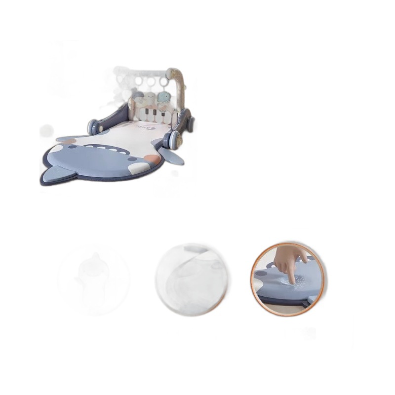 Baby toys pedal piano fitness rack walker 0 a 1 year old educational early education newborn baby toys