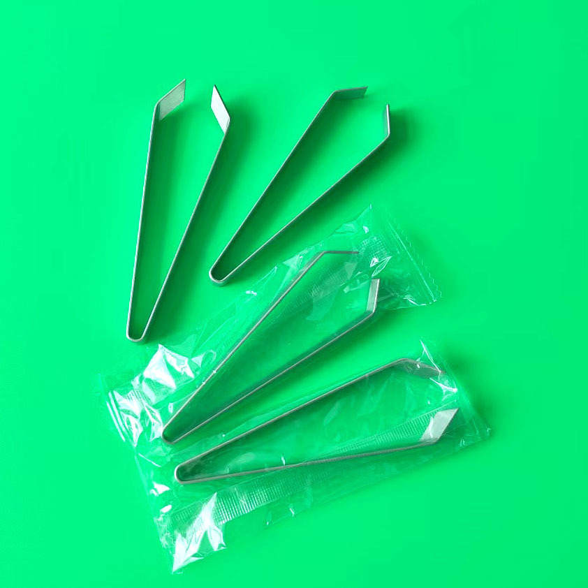 Stainless Steel Pig Hair Remover, Chicken Feather Tweezers, Fish Bone Remover, Goose Feather Clip, Multi-Functional