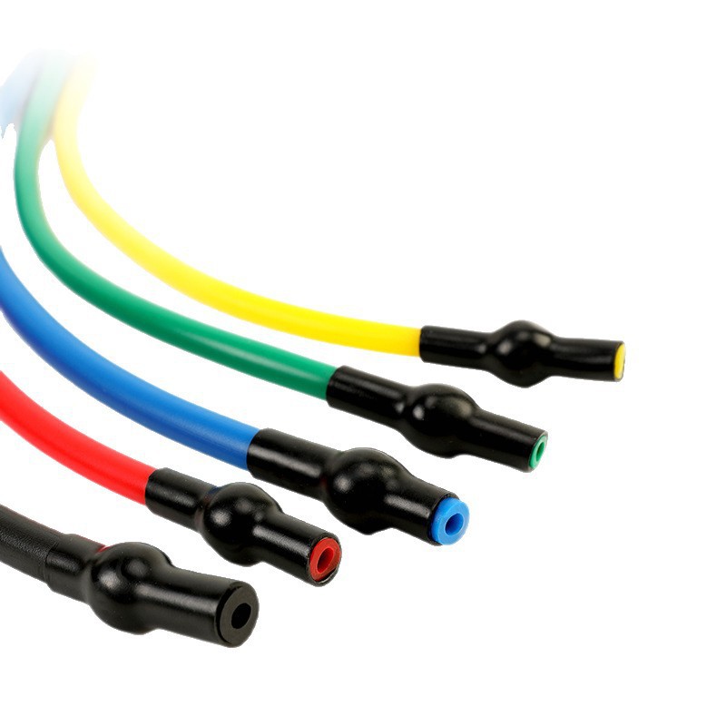 Tpe Elastic Tube Elastic Rope Chest Muscle Training Belt Tension Rope Tension Belt Complete Styles Can Be Customized and Processed According to Samples