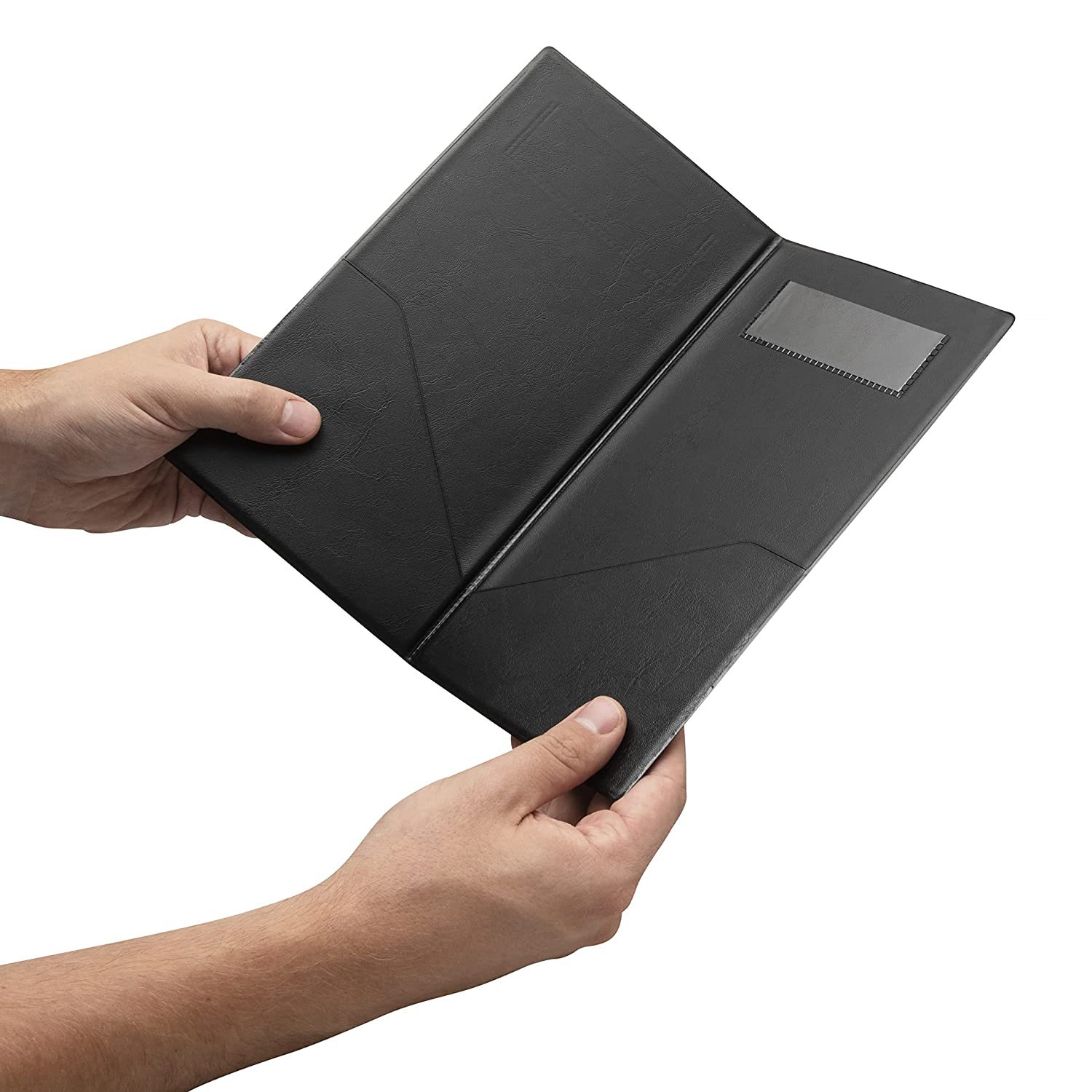 Factory wholesale purchase order clip PVC sheepskin pattern order this upscale hotel restaurant menu clip coffee shop cash register clip