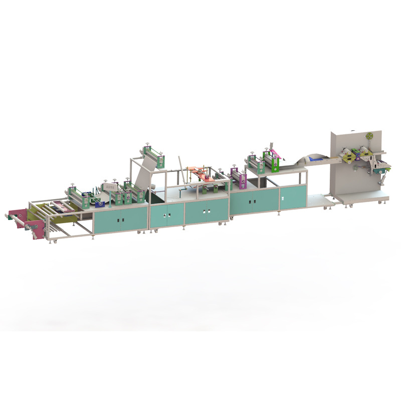 Manufacturer Direct Supply of Disposable Non-Woven Fabric Children's Smock Equipment, No-Wash Cutting and Forming Machine, Highly Efficient and Fully Automatic