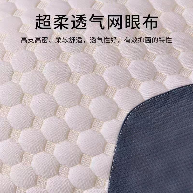 Cross-Border Dropshipping Manufacturer Direct Sales Spa Massage Pillow Neck Pillow Home Dormitory Hotel Adult Knitted Cotton Pillow Core