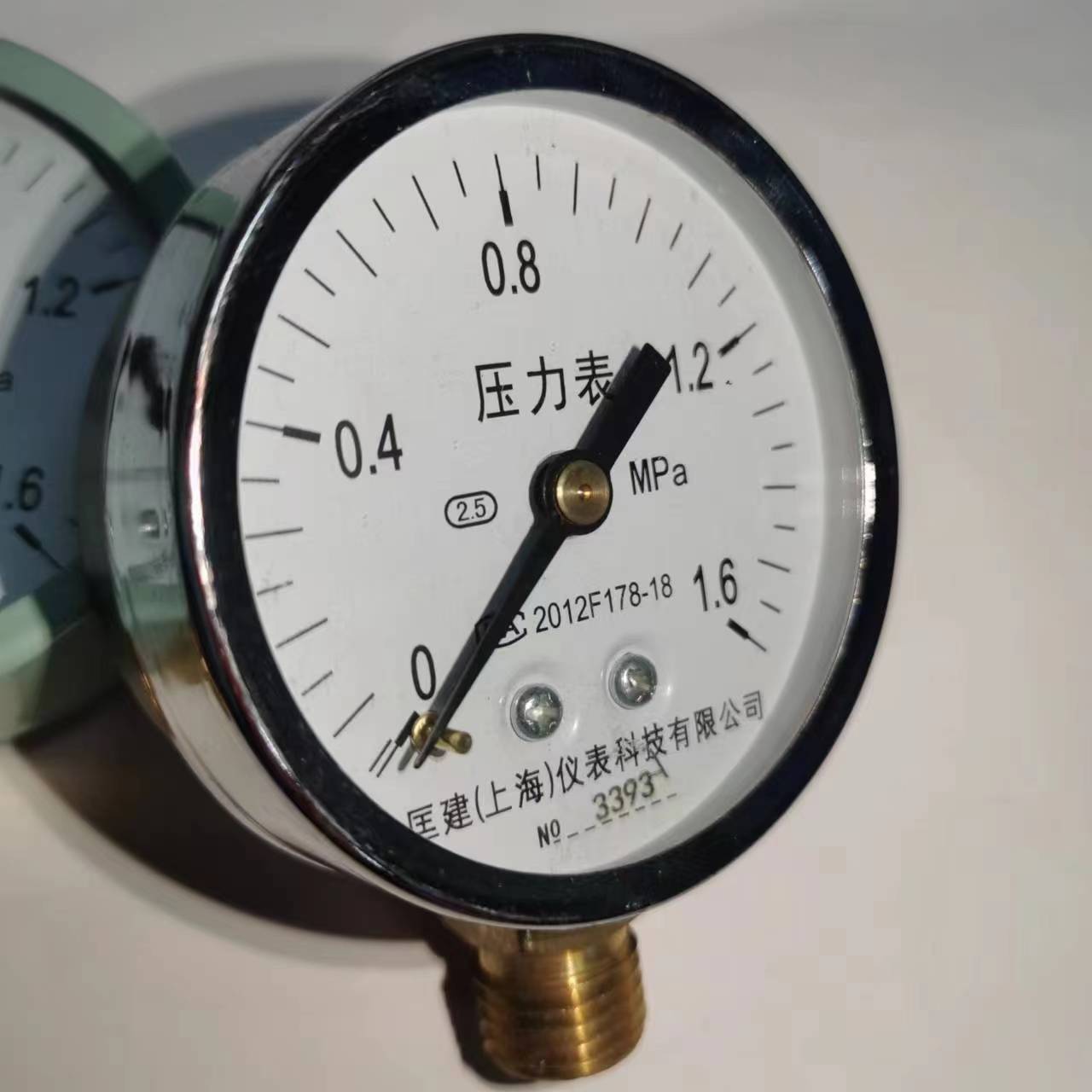 Y60 Pressure Gauge Water Pressure Gauge Pressure Test Gauge Floor Heating Household Water Pressure Gauge