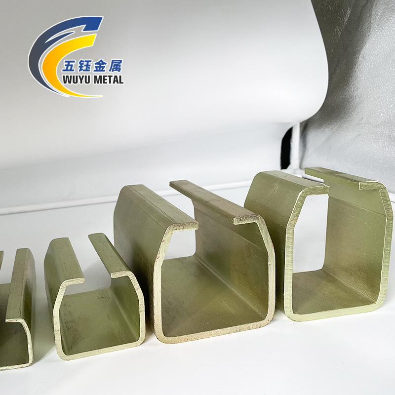 Galvanized C-Shaped Steel Guide Rail Manufacturer Stainless Steel Carbon Steel C-Shaped Steel Channel Factory Building Steel Structure Cold-Formed Steel