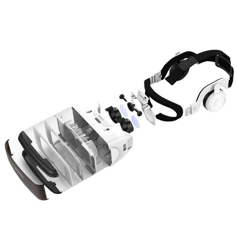 Qianhuan Magic Mirror 11Th Generation Upgraded Vr Glasses All-In-One Virtual 3D Cinema Game Console Helmet 12 Mobile Phones 10