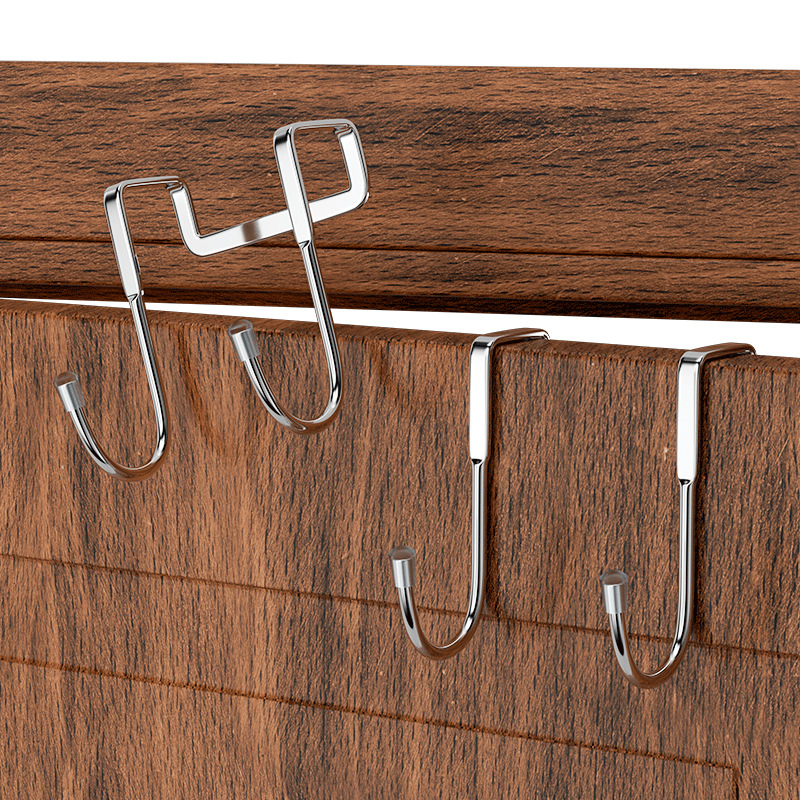 Special Clothes Hanger, Towel Hook, Punch-Free S-Shaped Stainless Steel Hook, Wardrobe Shoe Cabinet, Kitchen Dormitory Door Hook