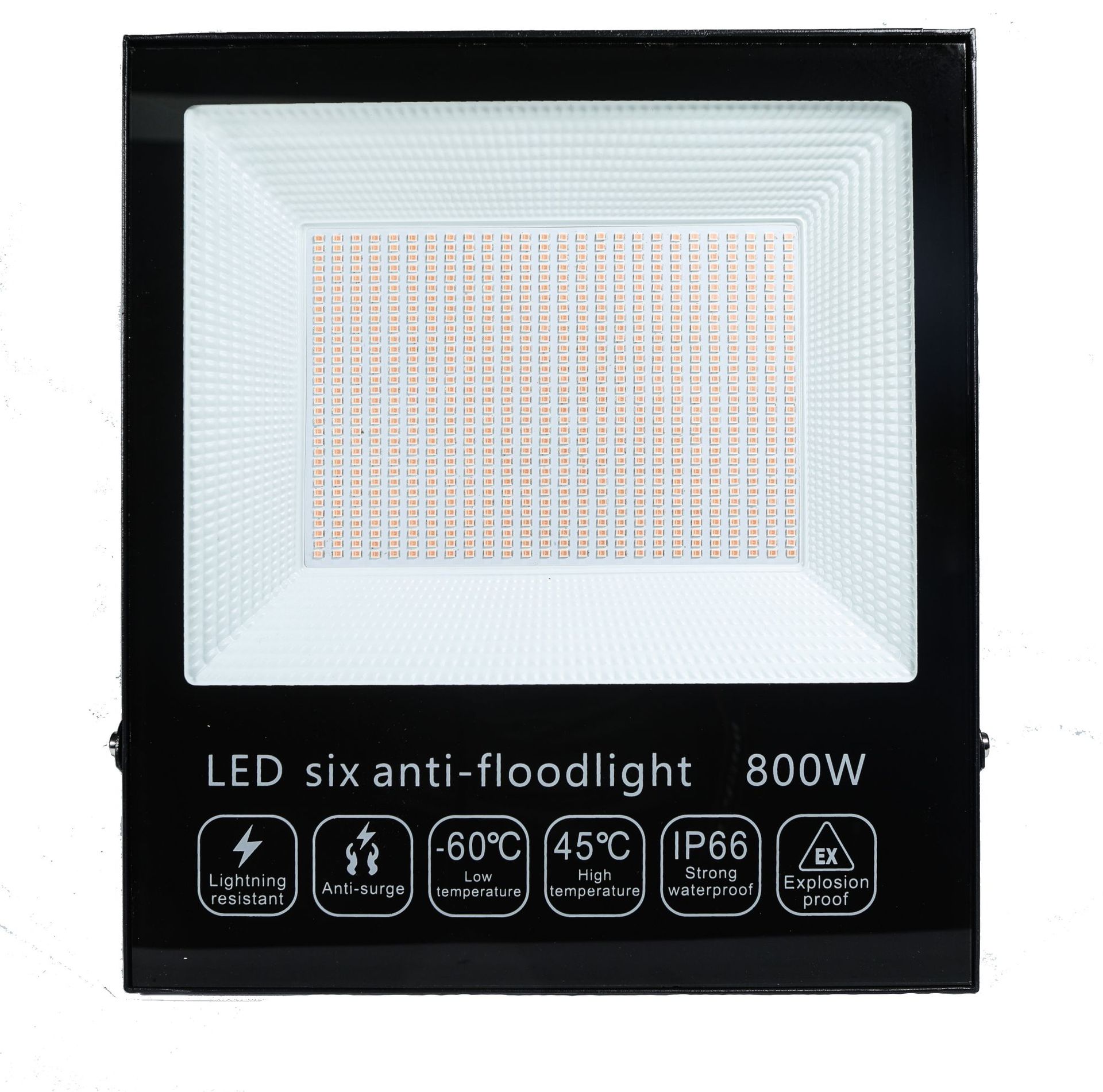 LED flood light floodlight IP66 cross-border wide pressure 110V low pressure 5V-36V outdoor waterproof lightning protection die-cast aluminum