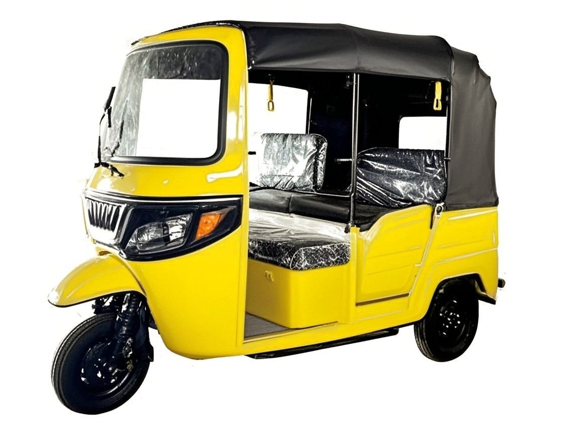 Passenger Tricycle for Export, Enclosed for Transportation, Sightseeing in Scenic Spots, Gasoline-Powered, Practical Sidecar Motorcycle