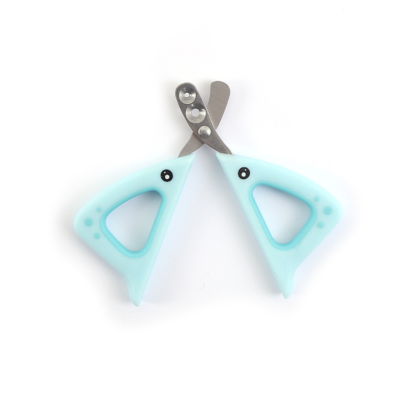 Cross-Border Dog Positioning Round-Hole Stainless Steel Nail Clippers for Cats, Pet Nail Clipper Supplies, Same Model as Internet Celebrities