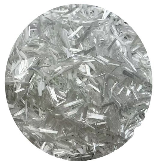 Fiberglass Chopped Strands Resin Reinforced Crack-Resistant and Wear-Resistant Building Waterproofing Engineering Fiber Short High-Purity Mineral