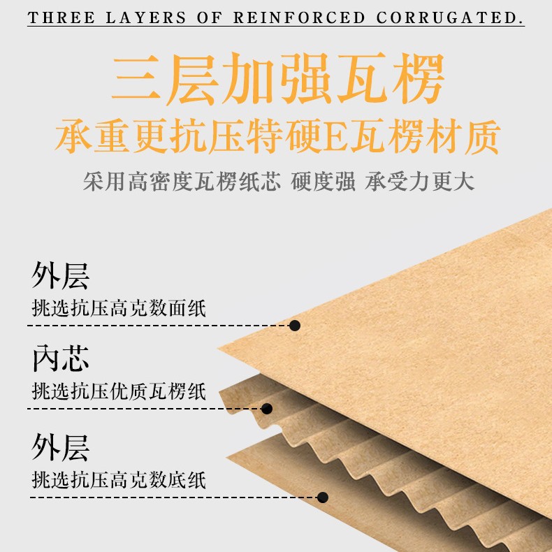 Ready-Made Airplane Boxes, Logistics Packaging Boxes, Rectangular Packaging Boxes, Corrugated Express Boxes, Square Extra-Hard Airplane Boxes