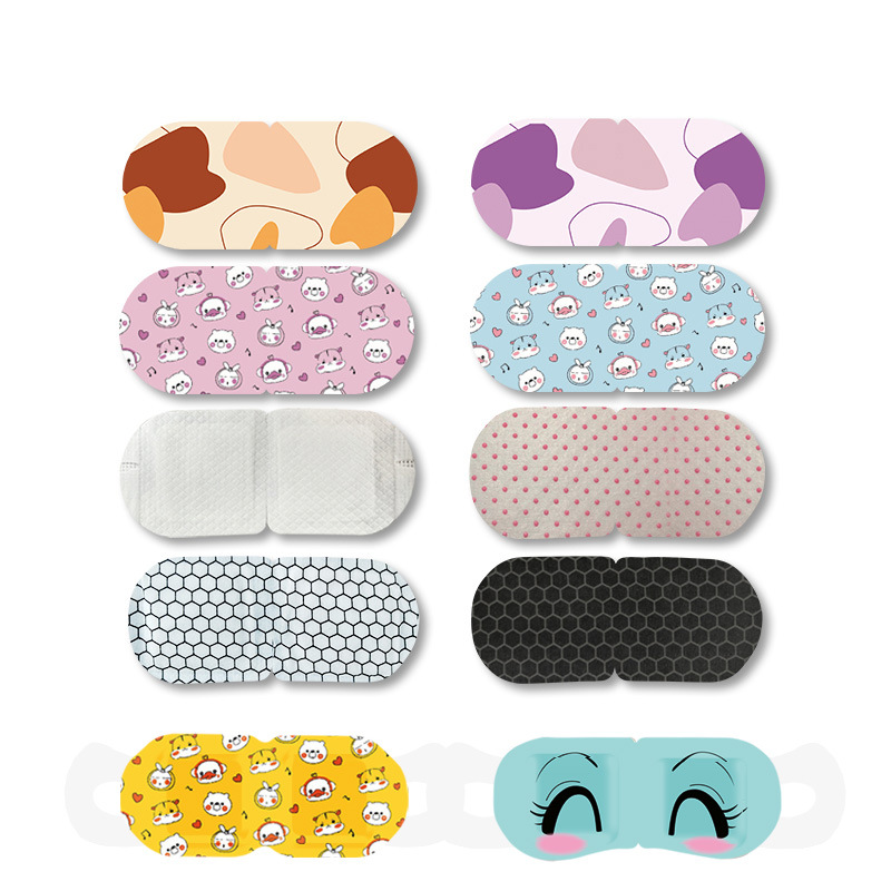 Foreign Trade Cross-Border Steam Hot Compress Eye Mask Custom Oem Processing Cartoon Children's Low-Temperature Hot Compress Steam Eye Mask