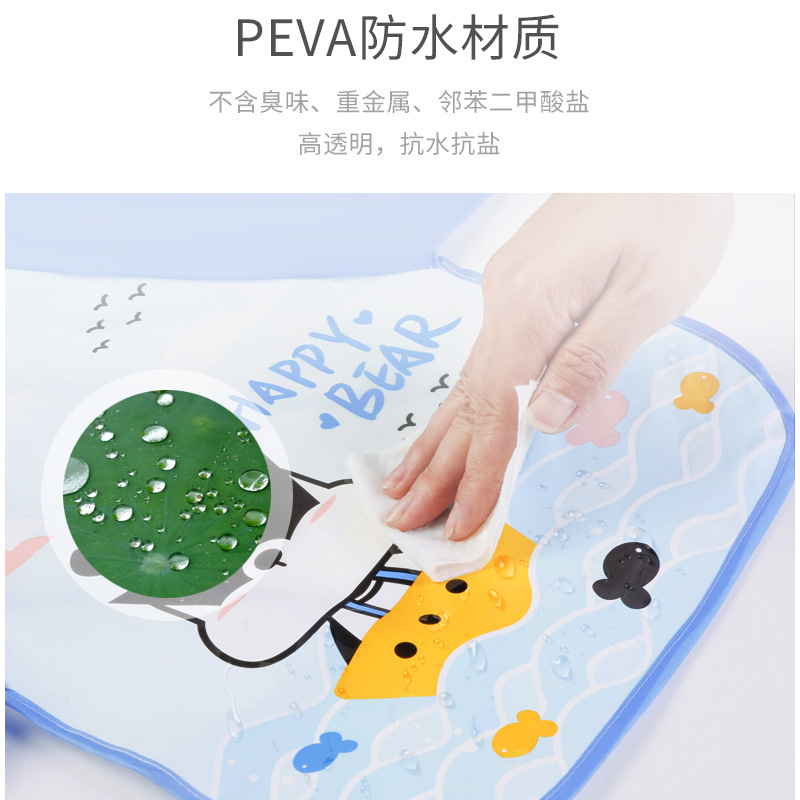 Baby eating coverall autumn boys and girls bib waterproof baby reverse dressing children painting apron protective clothing rice bib