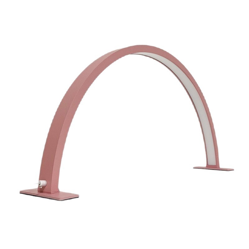 Cross-Border Half-Moon Nail Lamp Moonlight Curved Led Eye Protection Fill Light Lamp for Tattooing and Eyelash Beauty
