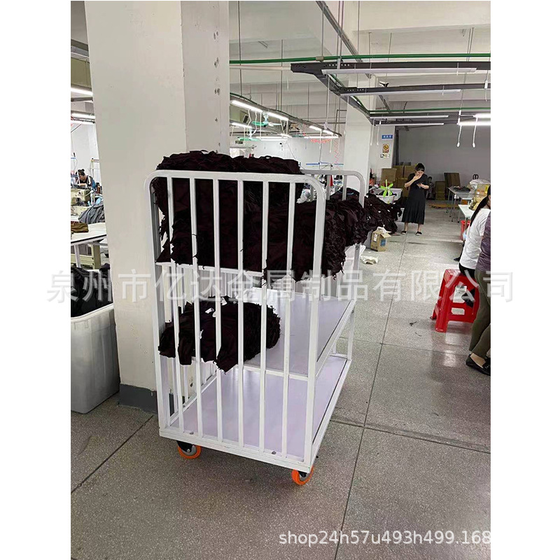 Three-layer Cutting Car Clothing Factory Turnover Car Shelf Two-layer Cutting Car Stroller 1200*800*1600 Fabric Rack