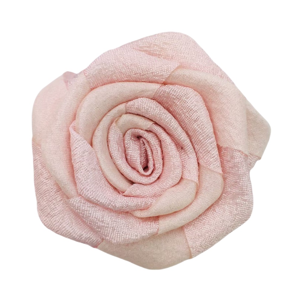 in stock 5cm dry rose fabric camellia hair accessories handmade diy corsage clothing accessories flower two-color
