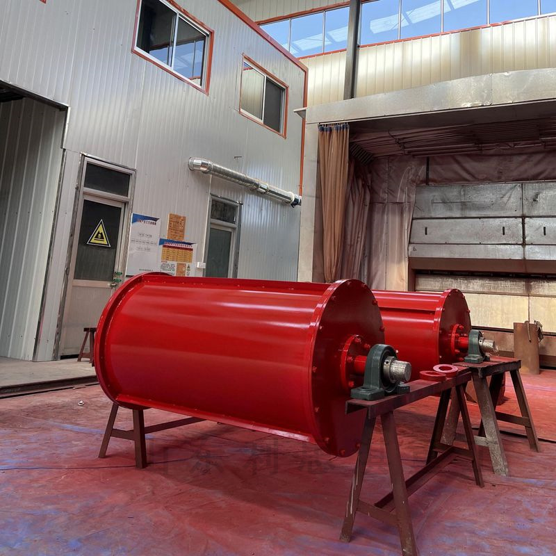 CTZ semi-magnetic drum midfield strong permanent magnet drum filter automatic iron unloading semi-magnetic drum iron removal equipment magnetic separator