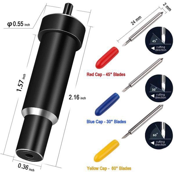 Compatible with Cuicut Deep Knife Holder Exploration Air Knife Holder Cutting Sticker Reflective Film Roland Knife