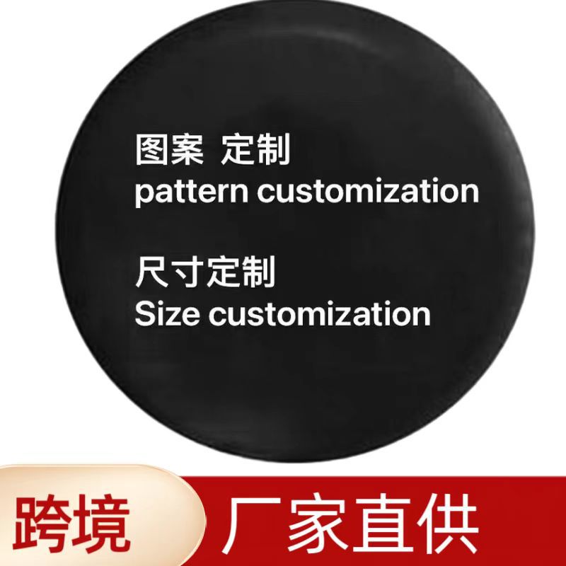 Утолщенный ПВХ кожа внешний защитный чехол для шин автомобиля запасной чехол для внедорожников пикапов производитель за границей