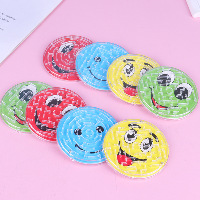 Children's smiling face expression maze educational toys ball track students kindergarten gifts intelligence development brain