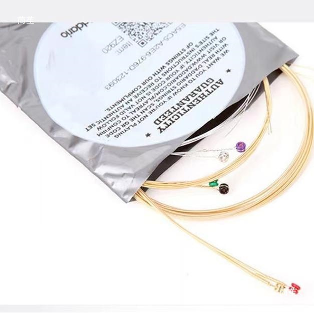 Daddario Folk Acoustic Guitar Strings Single 1 2 3 4 5 6 String Guitar Exp16 Ej16 Strings